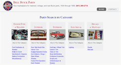 Desktop Screenshot of bellbuickparts.com
