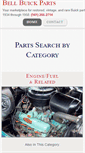 Mobile Screenshot of bellbuickparts.com